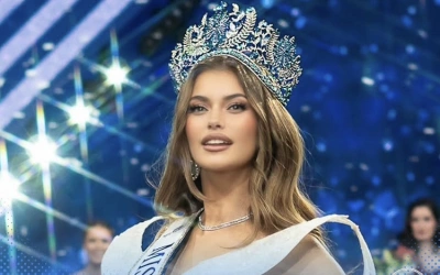 Profil Miss World Chili 2025 Ignacia Fernandez yang Ternyata Penyanyi Death Metal