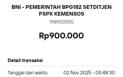 Selamat, BLT Kesra Rp900 Ribu Sudah Mulai Masuk Rekening, Cek Sekarang!