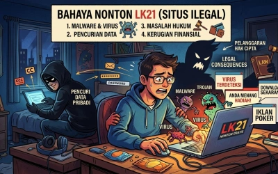 Nonton Gratis di LK21 dan IndoXXI? Simak Dampak Negatifnya!