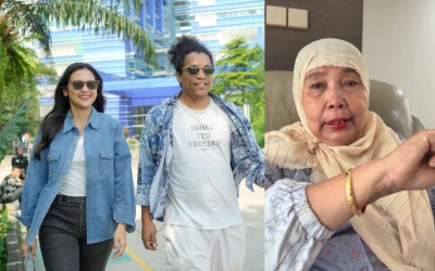 Indah Permatasari Beri Perhiasan untuk Mertua, Begini Reaksi Ibu Arie Kriting