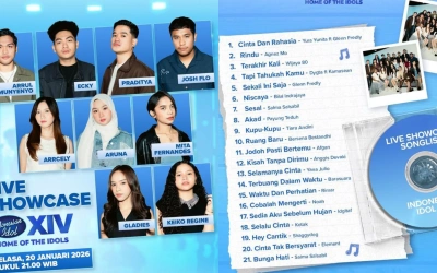 Siap-siap Vote! 9 Peserta Indonesian Idol Season 14 Beraksi di Live Showcase 2 Malam Ini