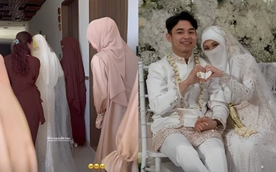Inilah Bridesmaid di Pernikahan Fiki Naki dan Tinandrose yang Tiba-tiba!