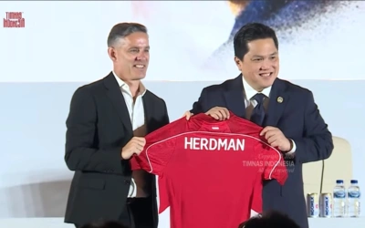 Resmi Latih Timnas Indonesia, John Herdman Dapat Misi Besar dari Erick Thohir