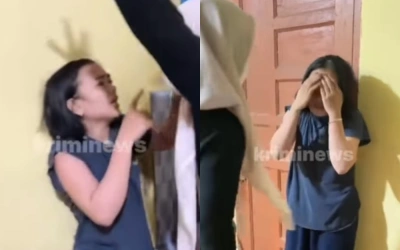 Detik-Detik Istri Sah Labrak Pelakor, Olesi Cabai ke Daerah Sensitif