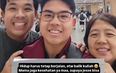 Balik ke China, Adik Jerome Polin Terpaksa Tinggalkan Ibunda di Tengah Duka: Jaga Kesehatan Ya Ma