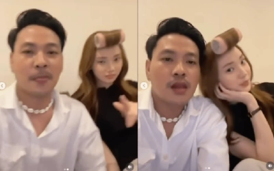 Tanpa Hijab dan Pake Roll Rambut, Jule Joget dengan Cowok Baru