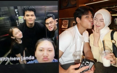 Heboh! Beredar Foto Jule Tak Pakai Hijab Bersama Safrie Ramadhan di Lift: With New Janda