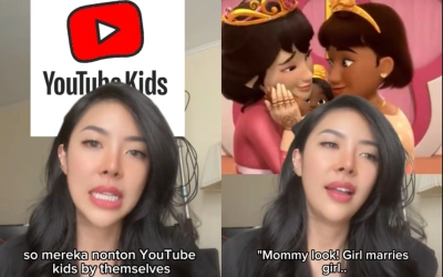 Curhat Ibu Pergoki Anaknya Nonton Kartun LGBT di YouTube Kids Bikin Resah!