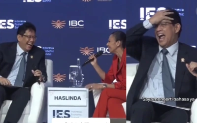 Kelakar Purbaya Yudhi Sadewa di Acara IES Viral, sang Menteri Dinilai Asyik!