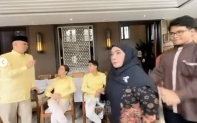 Keluarga Cuekin Ahmad Dhani? Kakak Maia Estianty Klarifikasi Video Viral