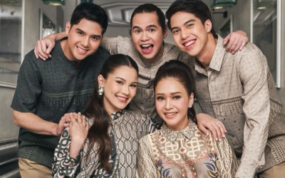 Inspirasi Baju Lebaran Ala Keluarga Maia Estianty, Istri Irwan Mussry Tampil Serasi dengan Menantu!