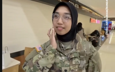 Siapa Kezia Syifa, WNI Jadi Tentara Amerika Serikat yang Viral Pamit Keluarga?