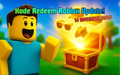 Masih Aktif! Daftar Kode Redeem Roblox 14 November 2025, Banjir Item Gratis!