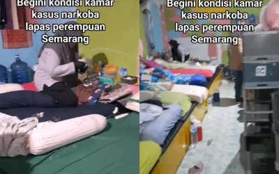 Ternyata Begini Kamar Lapas Perempuan Semarang, Netizen: Pantas Betah