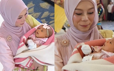 Hidung Mancung! Intip Paras Cantik L'Joyee Tamara Billar, Anak ke-3 Lesti dan Rizky Billar