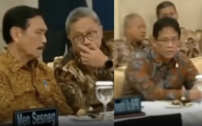 Link Video Menkeu Purbaya Didiamkan Luhut Panjaitan dan Menteri-Menteri Lain: Bravo Pak Purbaya!