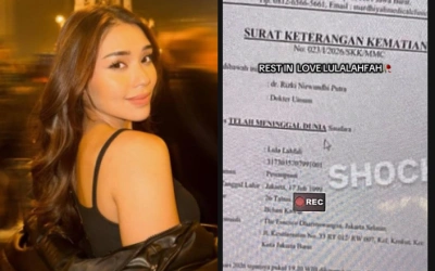 Ini Surat Kematian Lula Lahfah, Penyebab Kepergian Kekasih Reza Arap Terungkap!