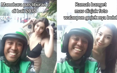 Driver Ojol Ungkap Momen Langka Bonceng Manohara, Netizen Auto Kepo Wanginya