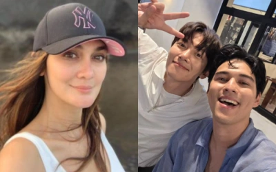 Maxime Bouttier Ajak Ji Chang Wook Sapa Luna Maya, Netizen Langsung Iri Tak Karuan