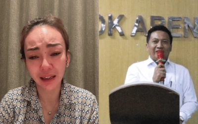 Mega Sabeni Istri Camat Pondok Aren Diceraikan via WA Gegara 'Orang Pintar'