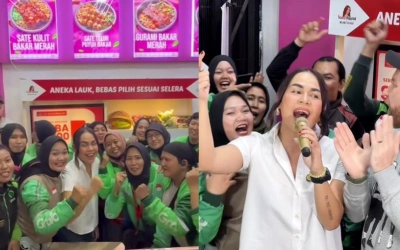 Bukan Rekan Artis, Melaney Ricardo Pilih Rayakan Ulang Tahun dengan Traktir 100 Ojol