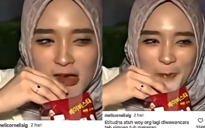 Inara Rusli Santai Makan Ciki Saat Wawancara, Netizen: Nantangin Yah Nih Orang