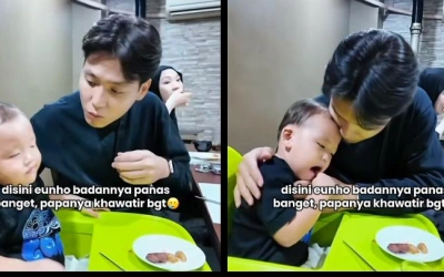 Video Lawas Jule Tak Peduli Anak Demam Malah Asyik Makan Kembali Disorot