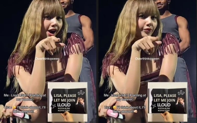 Fans Teriak Minta Kerja di LLOUD Saat Konser BLACKPINK, Lisa Malah Jawab Begini!