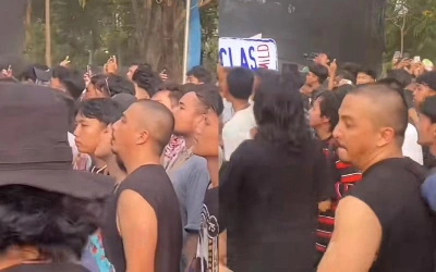 Viral! Penyanyi Sal Priadi Tiba-tiba Ikut Turun ke Area Moshpit The Panturas
