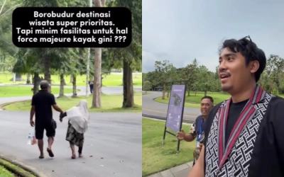 Wisata Borobudur Jadi Sorotan Imbas Tak Ramah Lansia dan Disabilitas, Petugas Kelabakan!