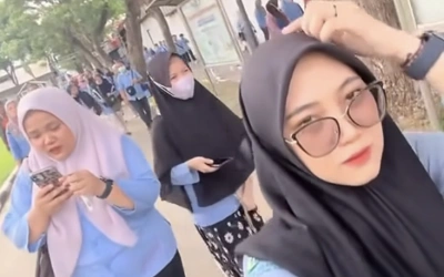 Video Haru Karyawan Pabrik Sepatu Nike di Tangerang yang di-PHK Massal, Bikin Nangis