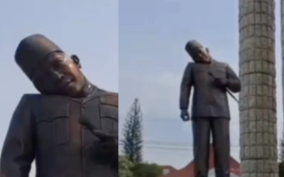 Viral Patung Soekarno di Indramayu Miring Kepalanya, Siapa yang Salah?