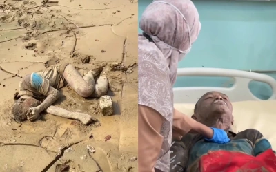 Pilu! Kondisi Korban Banjir Aceh Tamiang yang Ditemukan Tergeletak di Area Berlumpur Setelah Hilang 3 Hari