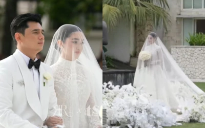Bak Princess, Intip Cantiknya Ranty Maria saat Menikah dengan Rayn Wijaya di Bali