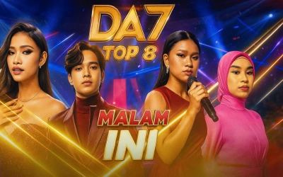 Daftar Peserta DA7 Top 8 Grup 2 Malam Ini! Siapa Tersingkir Malam Ini?