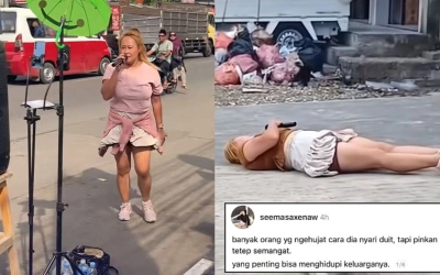 Viral Pinkan Mambo Ngamen di Pinggir Jalan, Warganet Soroti Sikap Arya Khan