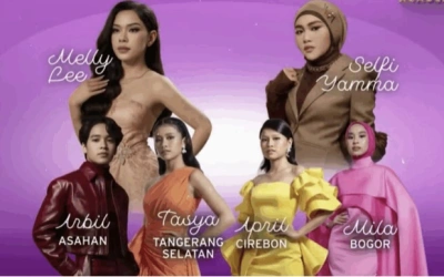 Peringkat Peserta Penerima Virtual Gift DA7 Indosiar Top 8 Malam Pertama