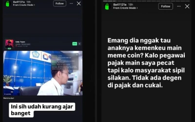 Anak Menkeu Purbaya Pergoki Pegawai Pajak Main Meme Coin, Netizen: Bapak Anak Hero Semua!