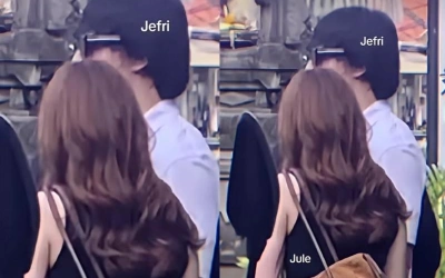 Potret Diduga Jule dan Jefri Nichol Liburan di Bali Tersebar, Begini Penampilannya!