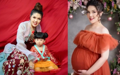 Tina Toon Pamer Perut Buncit saat Hamil Baby Megan Usai Bikin Kenalkan Anaknya di Hari Imlek 2026