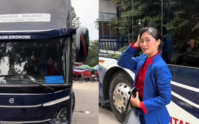 Postingan Terakhir Pramugari Bus Indorent Naura Rindha Cantika Sebelum Kecelakaan di Tol Ngawi