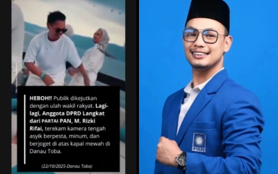 Profil Anggota DPRD Langkat yang Videonya Viral saat Asyik Pesta di Atas Kapal Mewah