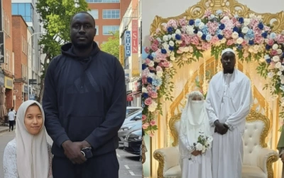 Biodata dan Agama Alifah, Gadis Luwu Viral Dinikahi Pria Sudan 2,8 Meter