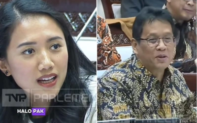 Puteri Anetta Tegur Purbaya di DPR, Netizen Justru Soroti Eyeliner-nya: Ngampung Banget