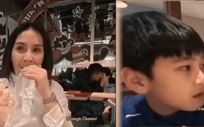 Rafathar Tak Sengaja Lihat Pasangan LGBT Ciuman, Netizen: Gigi Harusnya Tukeran!