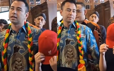 Rafathar Tutupi Wajah Saat Dampingi Raffi Ahmad, Aksinya Jadi Sorotan Warganet