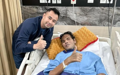 Fahmi Bo Pulih Usai Operasi, Doakan Raffi Ahmad yang Telah Menolongnya
