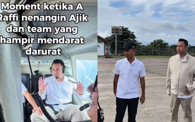 Detik-detik Menegangkan Raffi Ahmad di Bali, Helikopter Sempat Oleng di Tengah Kabut Tebal