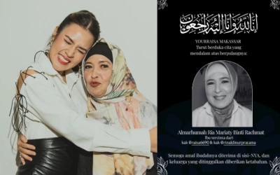 Innalillahi, Ibunda Raisa Meninggal Dunia Usai Melawan Kanker