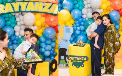 Raffi Ahmad & Nagita Slavina Rayakan Ulang Tahun ke-4 Rayyanza, Penuh Doa Haru